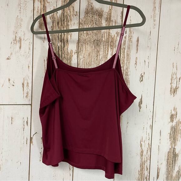 Venezia, Camisole, Size 22/24. Maroon. In excellent condition! - Picture 3 of 5